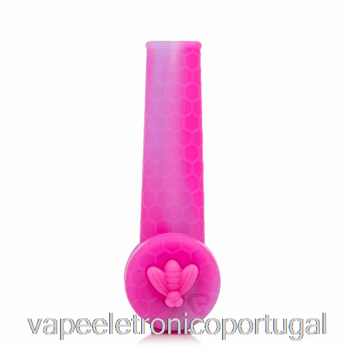 Vape Eletronico Stratus Trio Silicone Pipe Bubblegum (magenta/roxo)